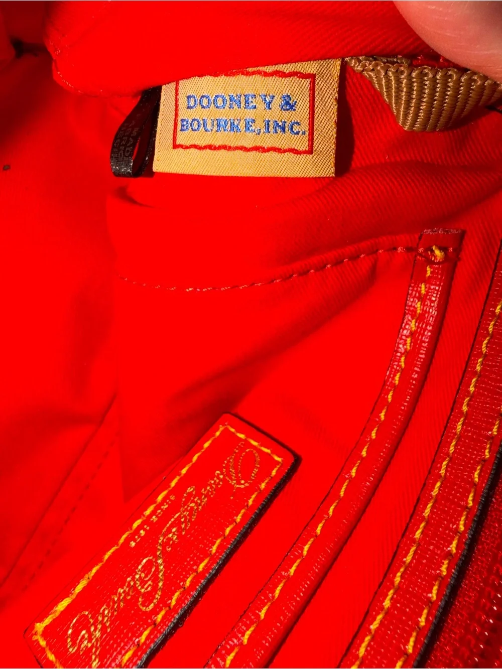 Rare vintage Dooney & Bourke whimsy Bitsy bag nwot - Picture 7 of 12